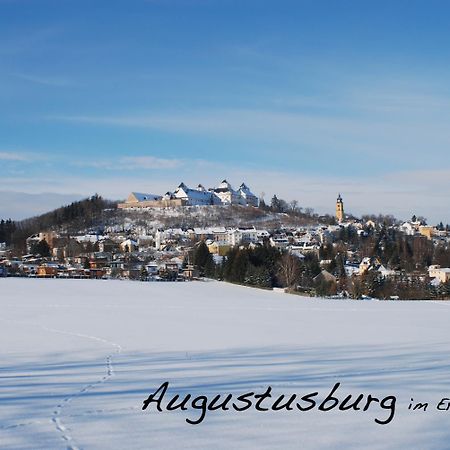Hotel Morgensonne Augustusburg Exterior foto